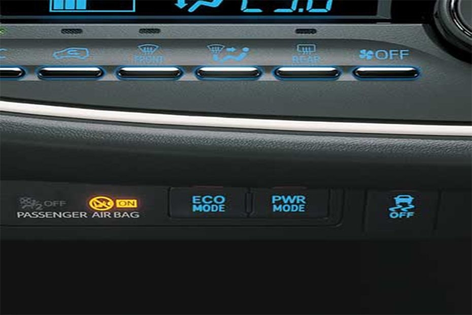 Innova Crysta eco & power driving modes