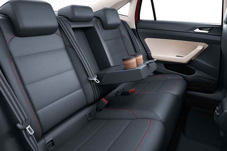 Volkswagen Virtus Rear Seats