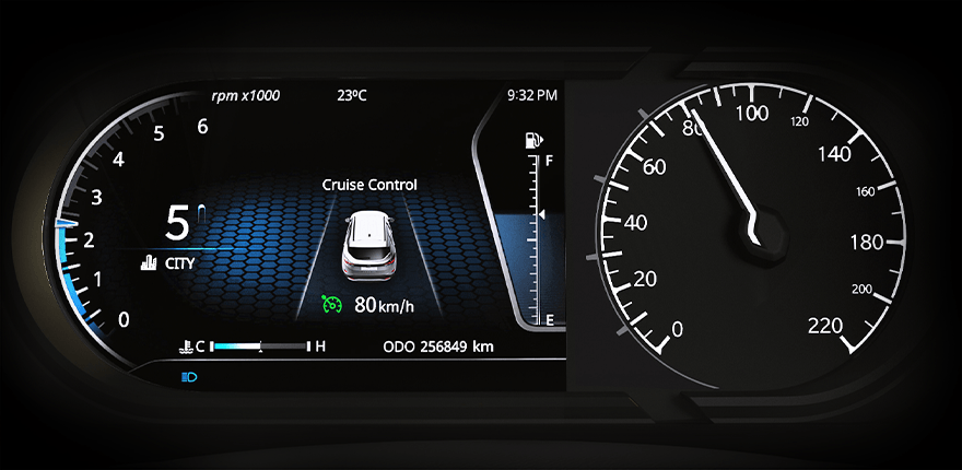 Tata Harrier Instrument Cluster