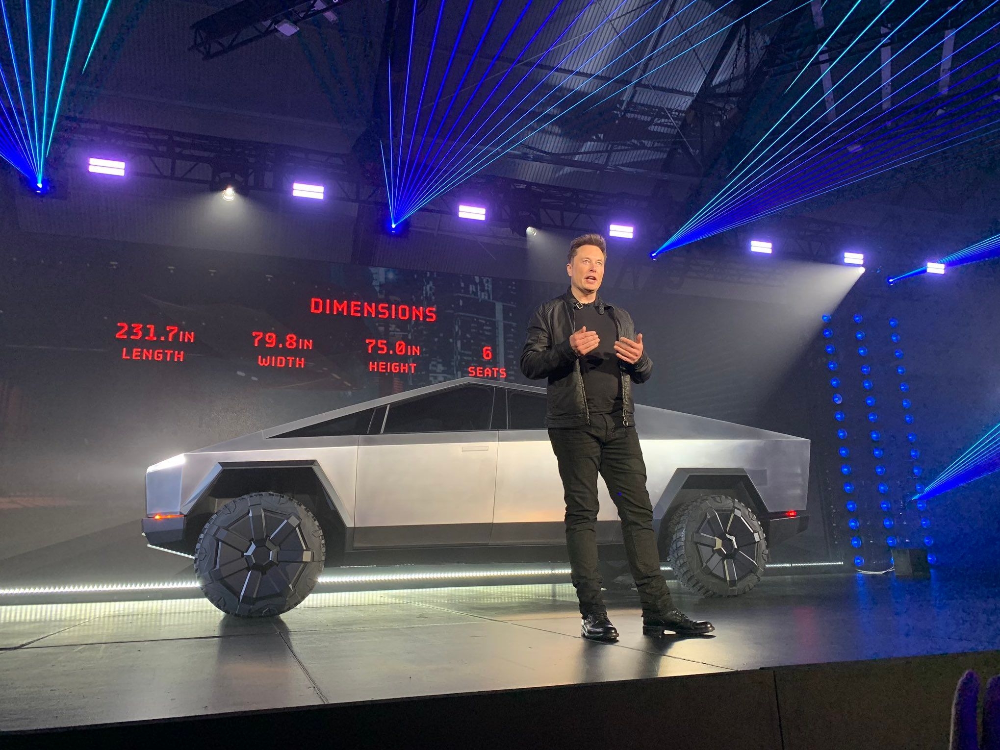 Tesla CyberTruck Could be In Any Colour- Elon Musk