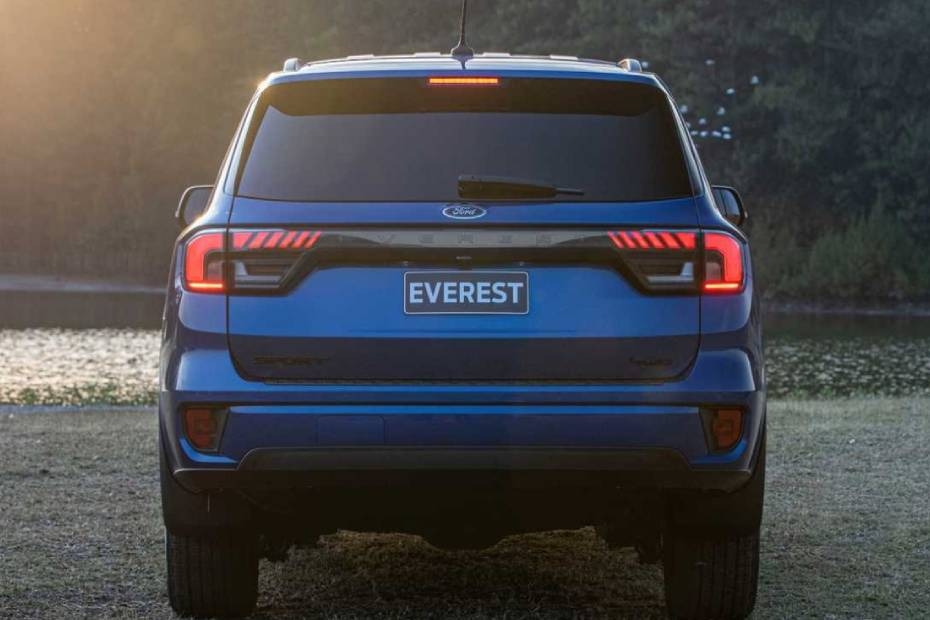 Ford Endeavour 2024 Rear View