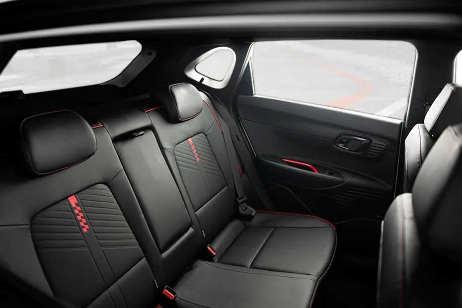 Hyundai i20 N Line Rear Seats