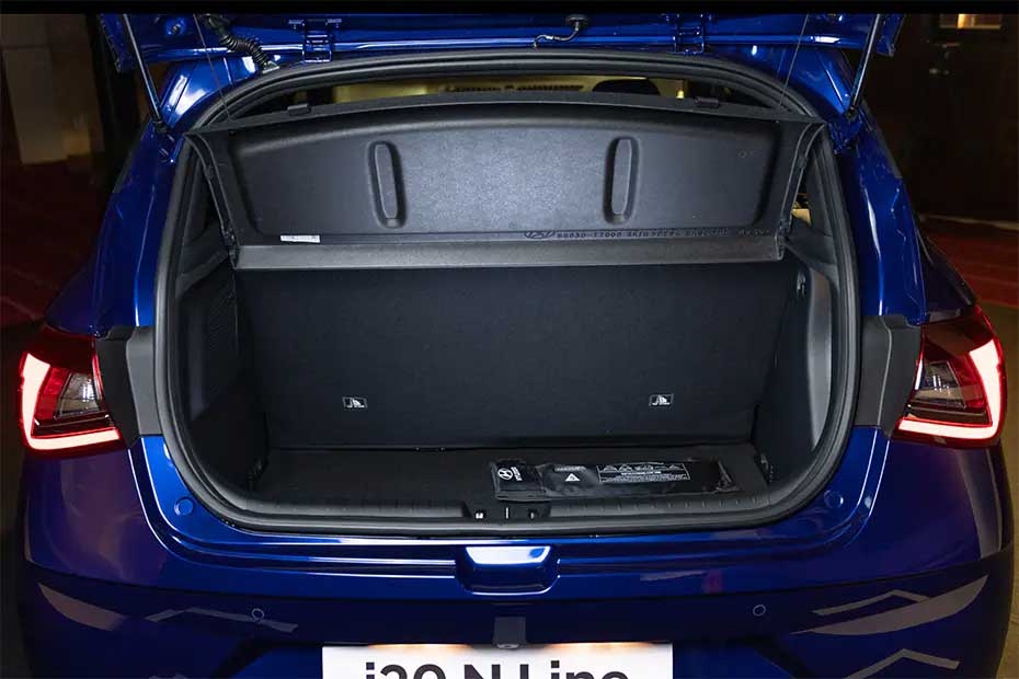 Hyundai i20 N Line Boot Space (Open)