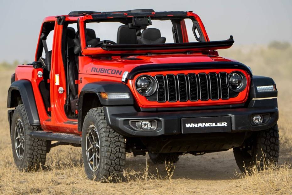 Jeep Wrangler Front View