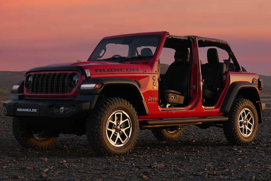 Jeep Wrangler Left Side View