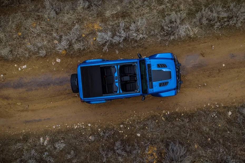 Jeep Wrangler Top View