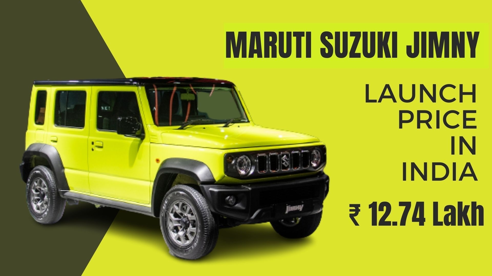 Maruti Suzuki Introduces the Jimny SUV in India – Uncover the Price, Specs, Features, and More