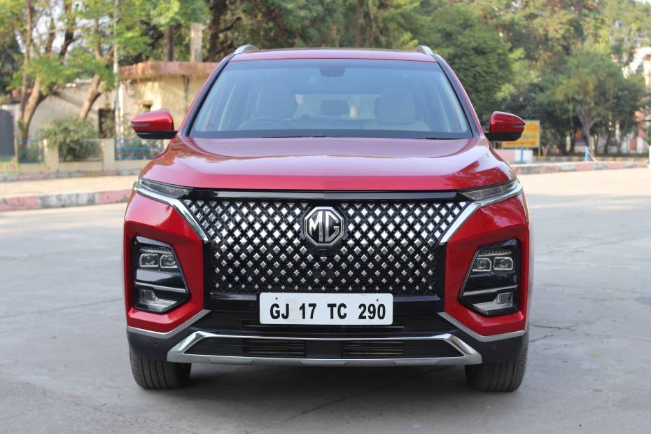 MG Hector Front View