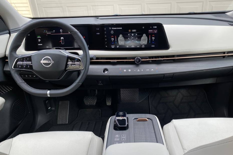 Nissan Ariya EV Dashboard