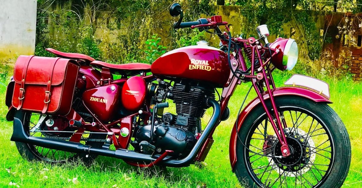 Royal Enfield Bullet Electra in Vintage Look