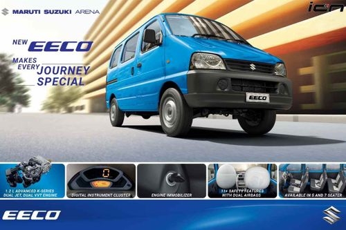 Maruti Suzuki Eeco Van Launched in India at a starting price of Rs. 5.49 Lakh