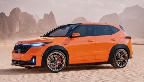 Kia Seltos imagined in a Sporty Avatar-CarBike360