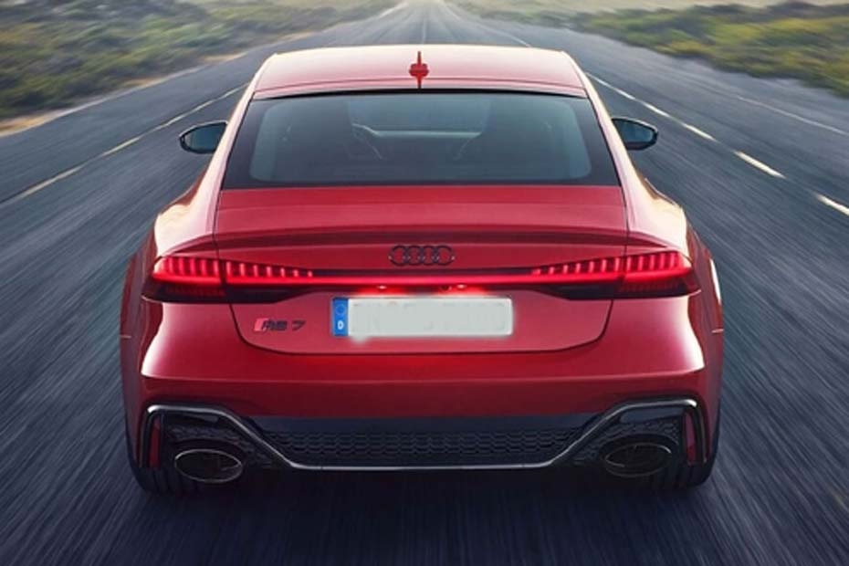 Audi RS7 Rear View