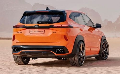 Kia Seltos imagined in a Sporty Avatar-CarBike360