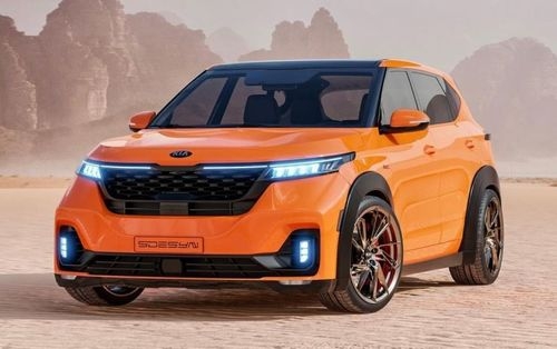 Kia Seltos imagined in a Sporty Avatar-CarBike360