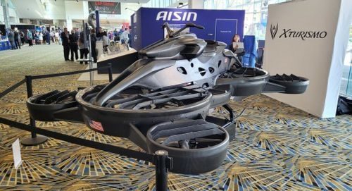 Flying Bikes Becoming a Reality Soon!! XTurismo Debuts at Detroit Auto Show 2022