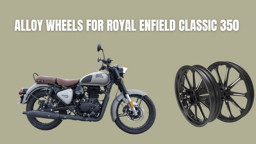 Royal Enfield classic 350 के लिए अलॉय व्हील