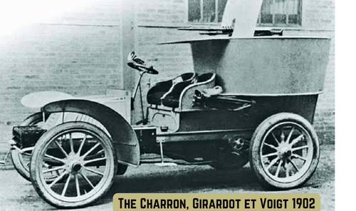 The French Charron, Girardot et Voigt, 1902- The Earliest Armoured Car of France