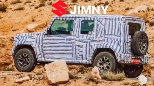 Maruti Suzuki 5-door Jimny Spotted in Khardung-La: Spy shots Inside