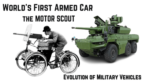 World's First Armed Car- The Motor Scout