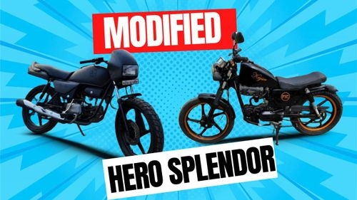 Best Modified Hero Splendor | Road Legal