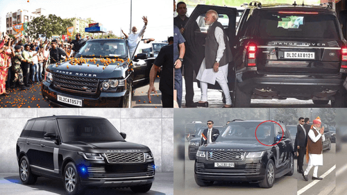 Indian Prime Minister's Convoy with Z+Security | Closer look on Vehicles