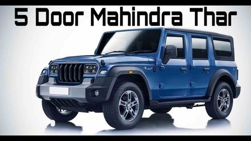 5- Door Mahindra Thar to be launched on 26th January 2023