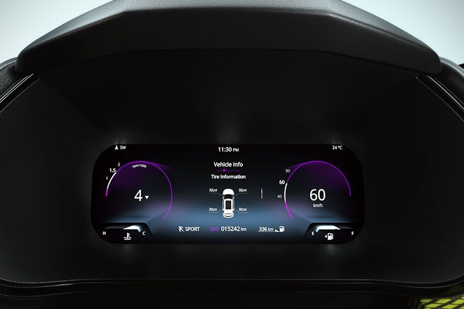 Tata Harrier Facelift Tachometer