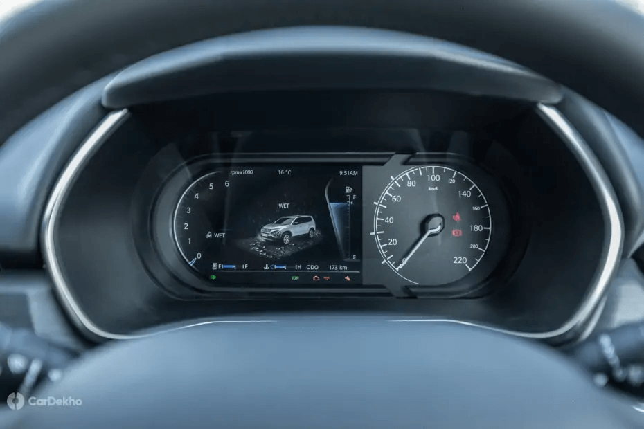 Tata Safari Instrument Cluster