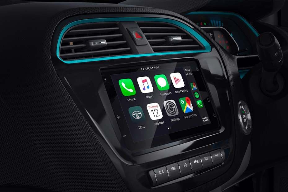 Tata-Tiago-EV-Infotainment System Main Menu