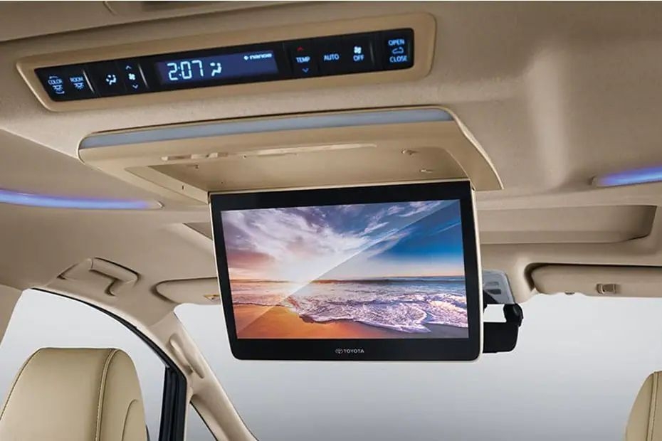 Toyota Vellfire Entertainment Screen