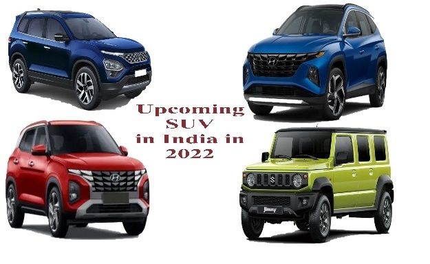 Upcoming SUV in India in 2022