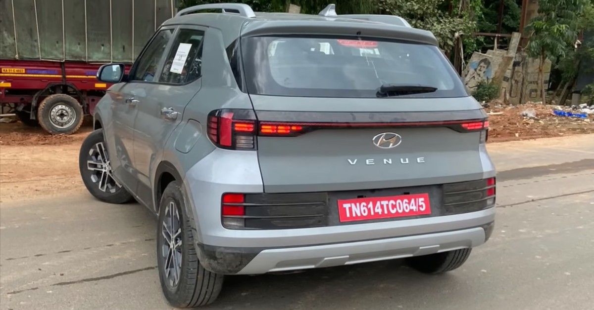 Hyundai Venue 2022 सड़क पर देखी गई: लॉन्च 16 जून, 2022 को निर्धारित है