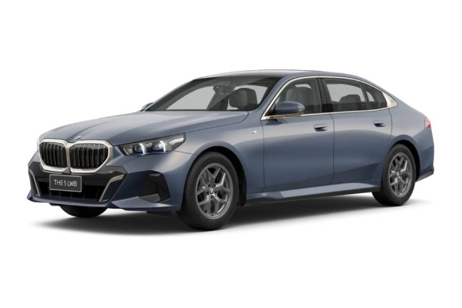 BMW New 5 Series Left Front Three Quarter