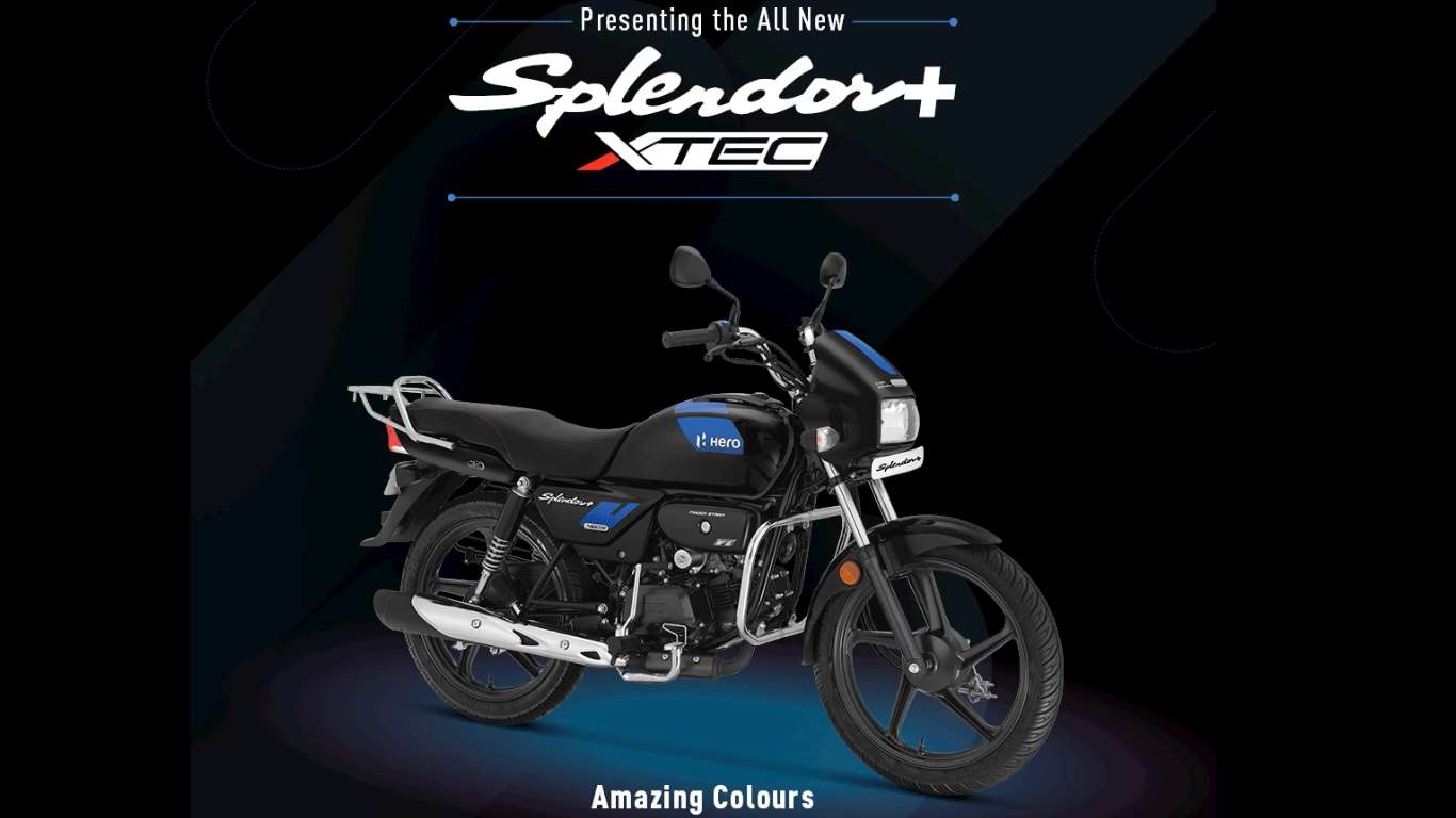 Hero MotoCorp Upgrades Splendor+ with XTEC Variant and Disc Brake news