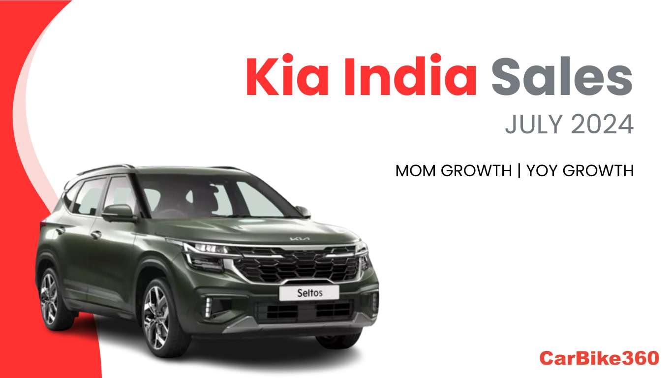 Kia Car Sales in July 2024: Mere Growth of 2.5% YoY Growth news