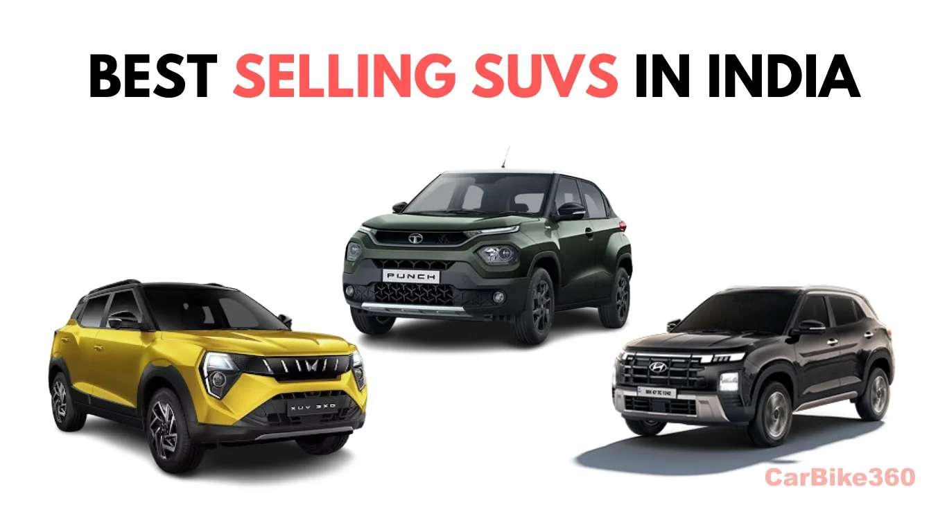 Best Selling SUVs in India: Mahindra XUV 3XO vs Tata Punch vs Hyundai Creta