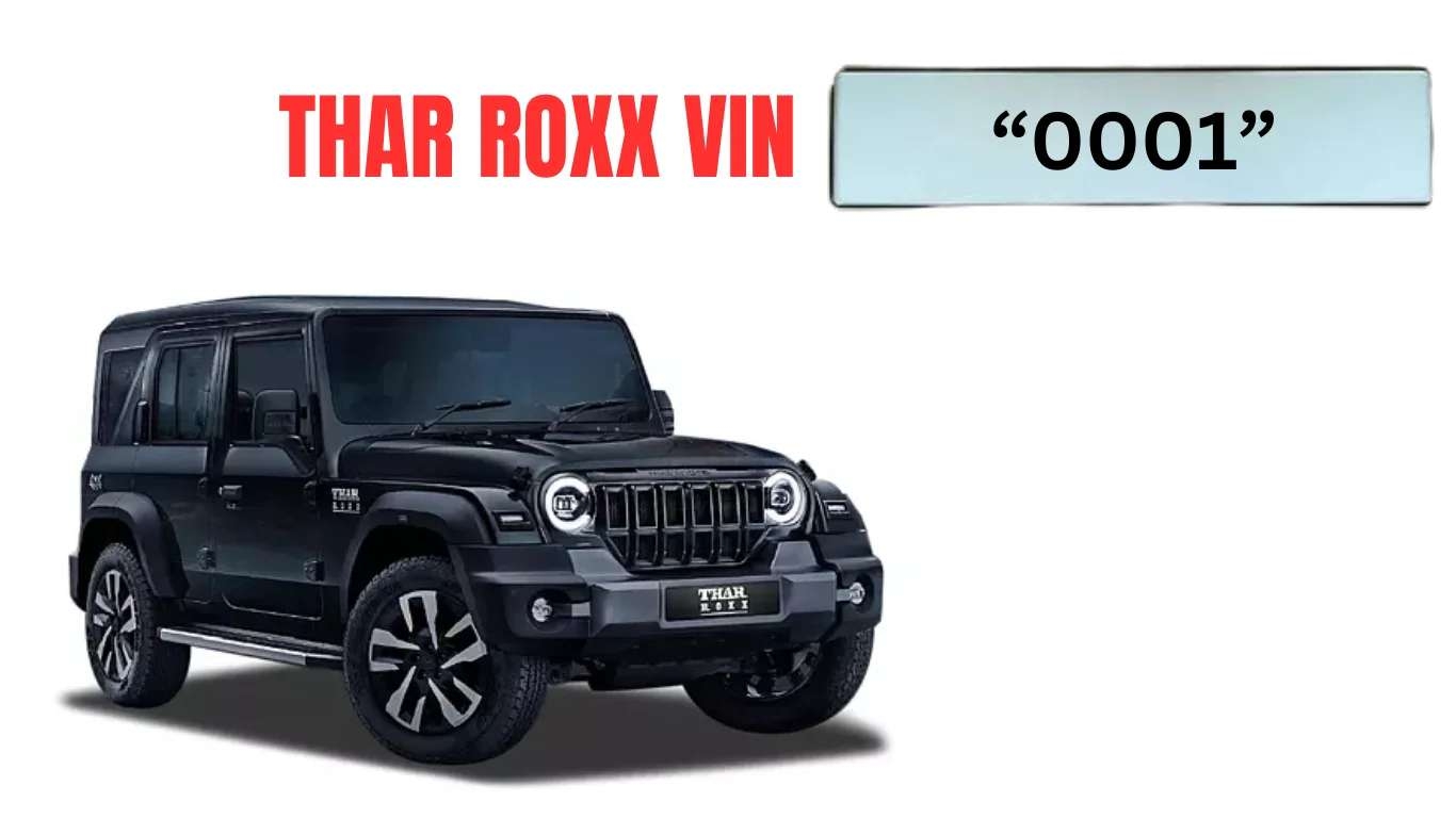 Own Mahindra Thar Roxx with '0001' Number Plate news