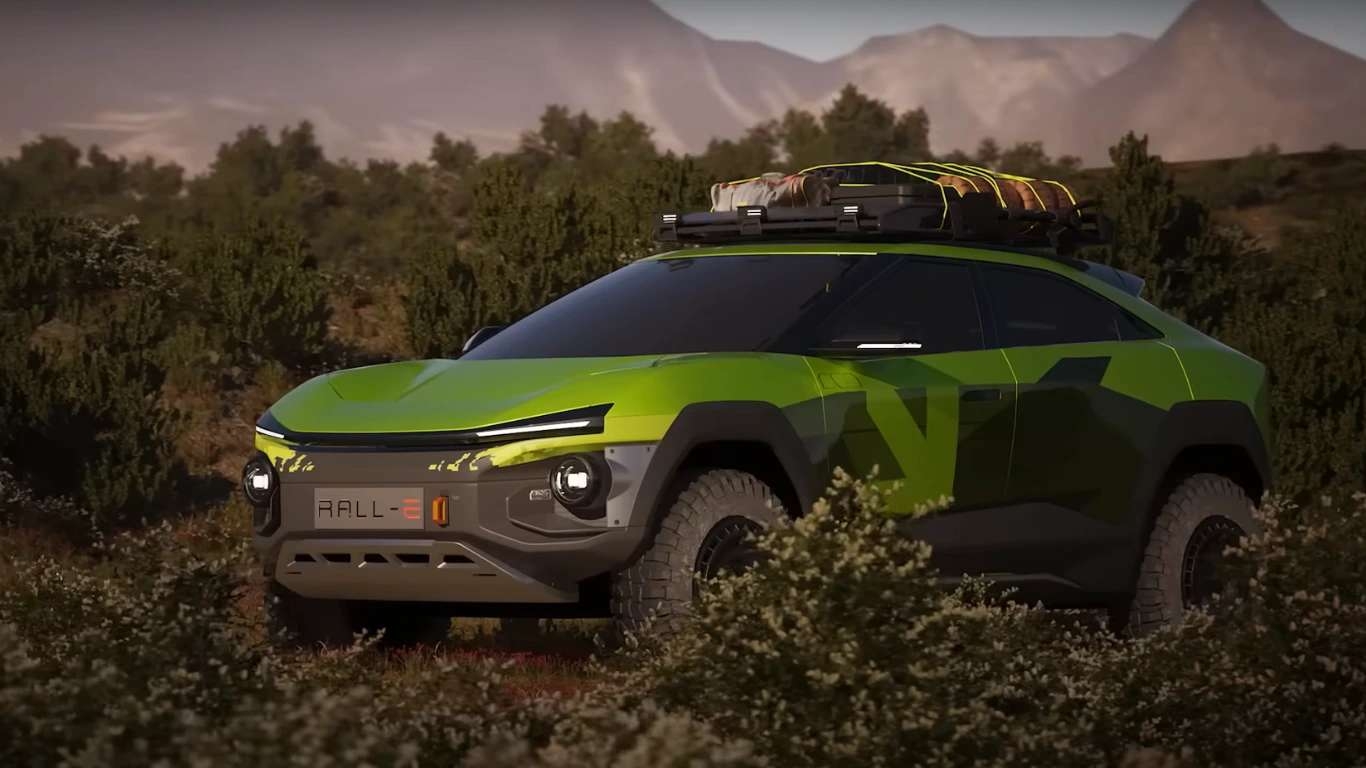 Mahindra BE.Rall-E Spied: Off-Road Electric SUV Set for 2025 Launch news