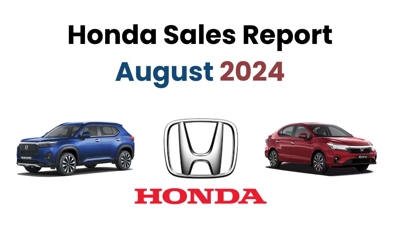 Honda Cars India August 2024 Sales news