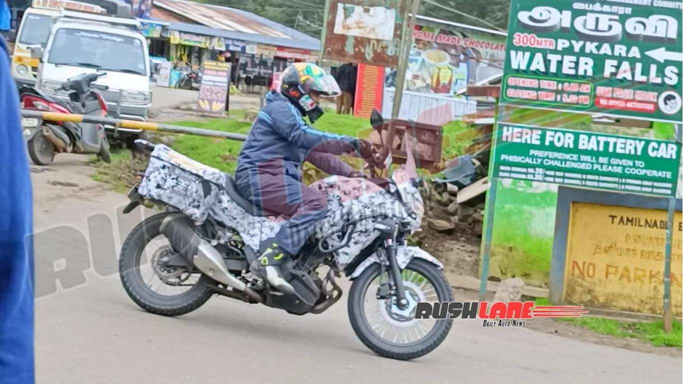 2024 Kawasaki Versys-X 300 Spotted testing: Spy Images news