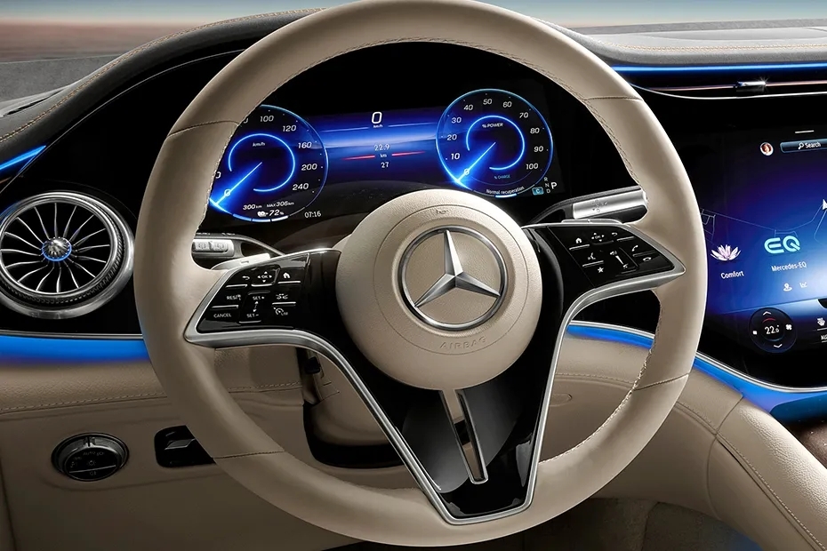 Mercedes Benz EQS SUV Steering Wheel