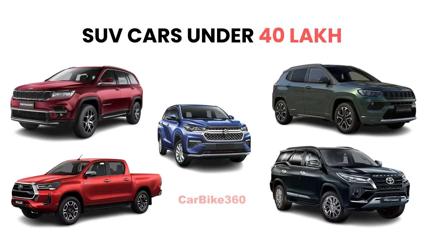 SUVs Under 40 lakh in India