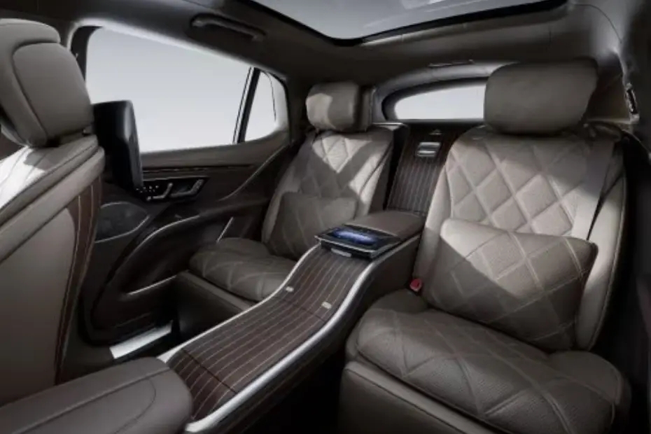 Mercedes Benz Maybach EQS SUV Rear Seat