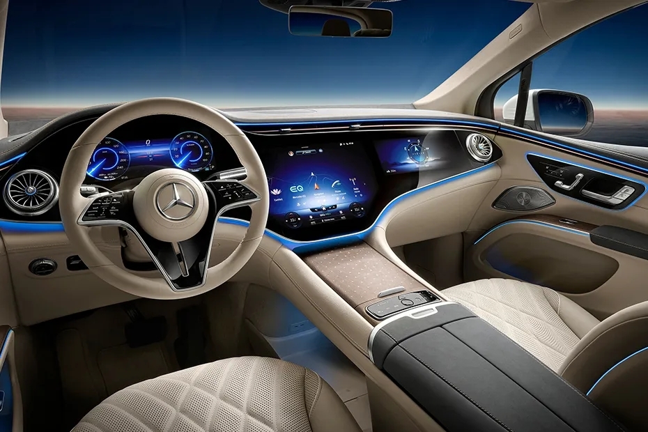 Mercedes Benz EQS SUV Dashboard