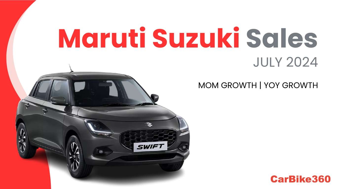 Maruti Suzuki Car Sales in July 2024: Growth in Exports, Decline in Domestic Sales news