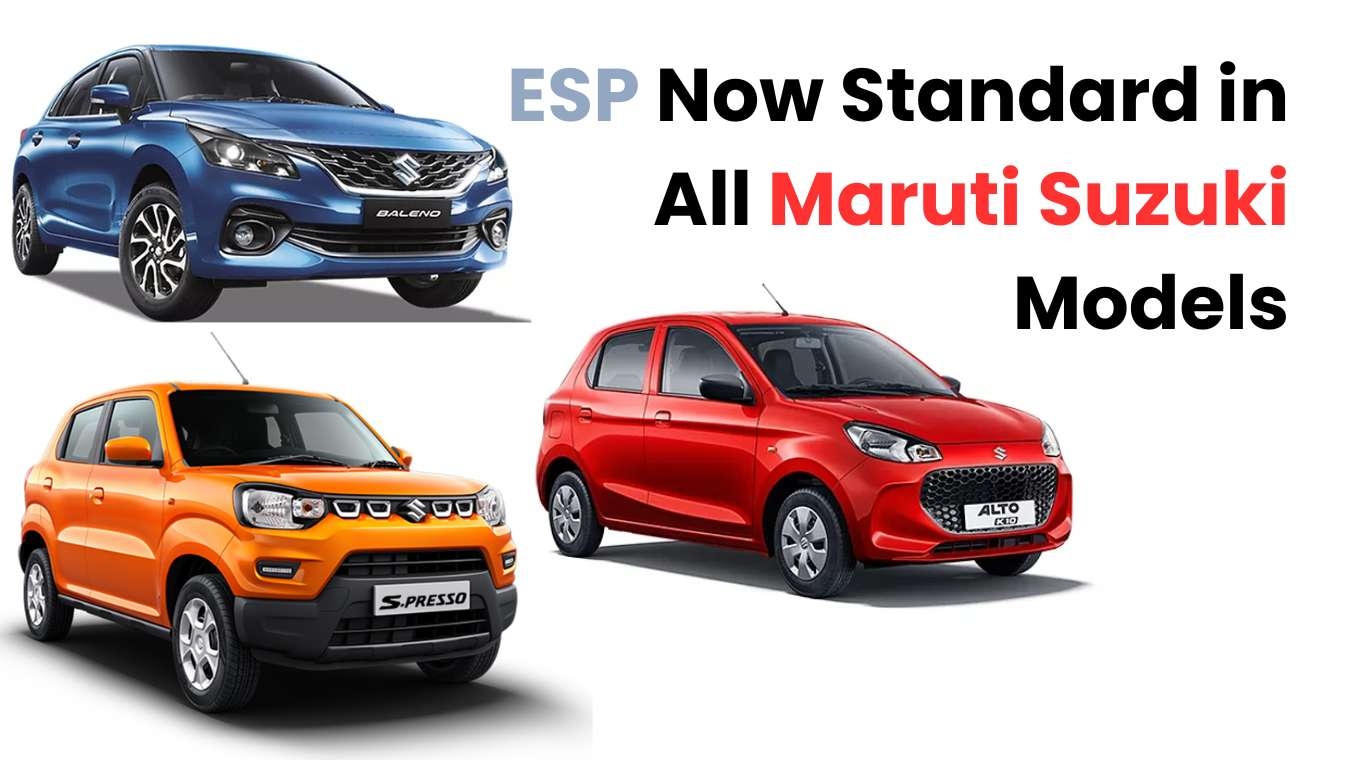 Maruti Suzuki Sets New Safety Standard with ESP in All Models news