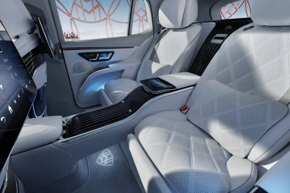 Mercedes Benz Maybach EQS SUV Rear Seat