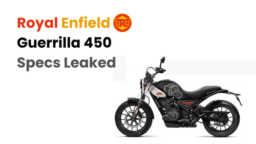 Royal Enfield Guerrilla 450 Specifications Leaked: Get to Know Tyre Size and Specifications