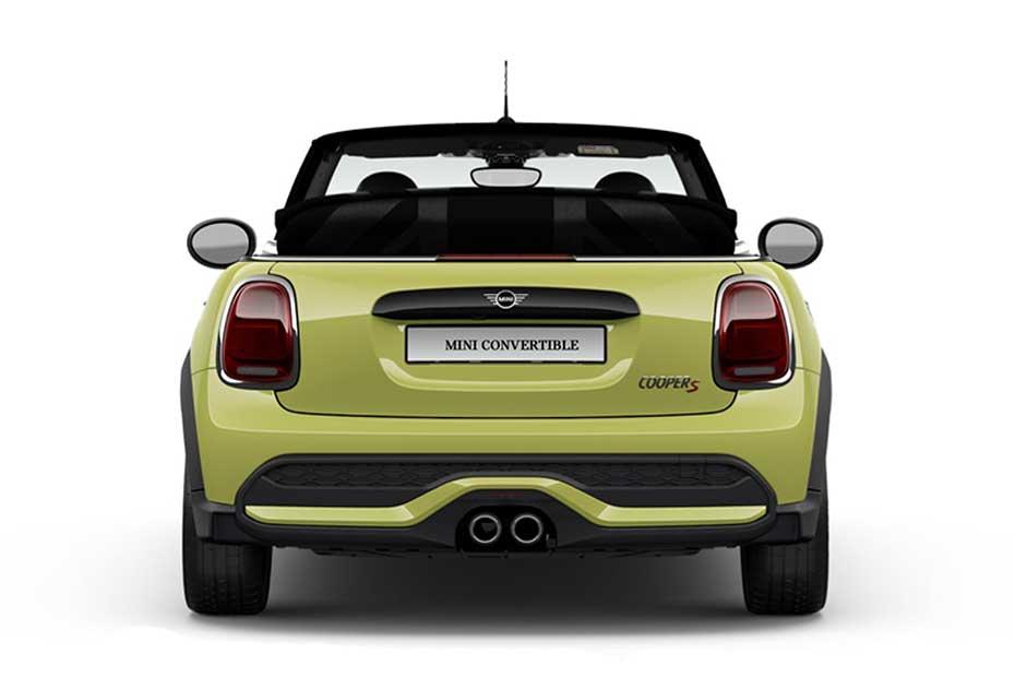 Mini Cooper Convertible rear view